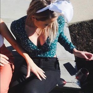 Brandy Melville Wrap Top